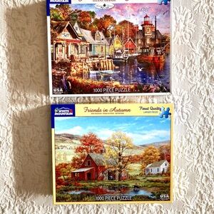 Puzzle Set - White Mountain